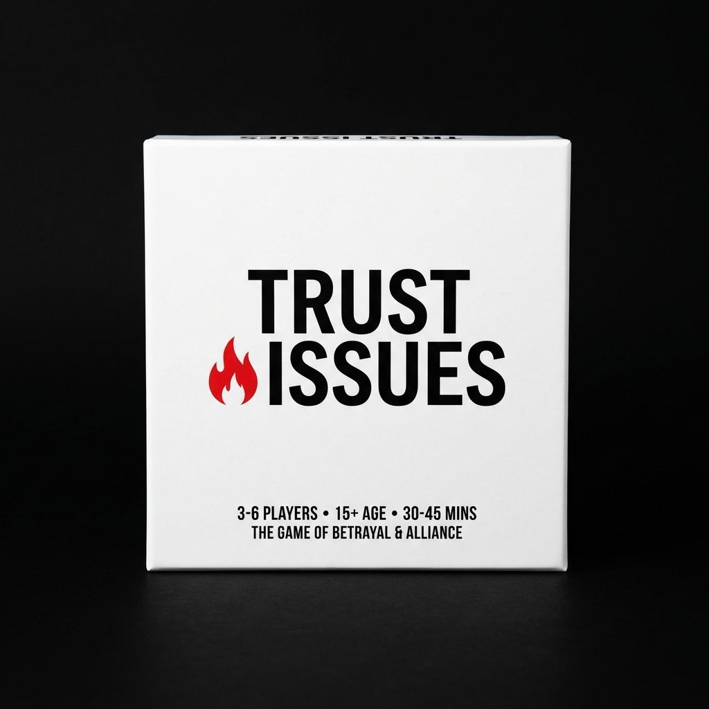 Trust Issues Game Box - White Edition